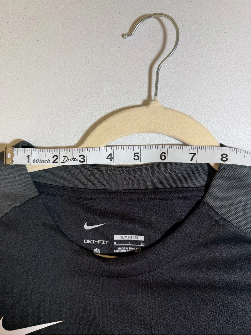 Nike Black Dri-FIT Slim Fit Athletic Tee Short Sleeve NWT